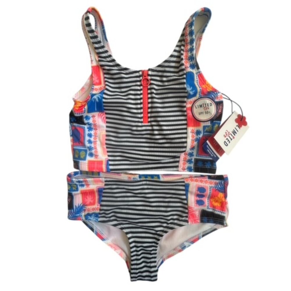 Limited Too Girl's Size 10 SPF50 Swim Suit